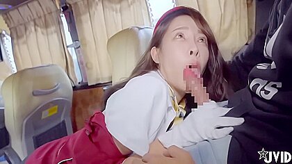Big Boobs Asian Watress With Big Boobs And Big Butts Have A Hardcore Sex On The Bus – Teaser Video