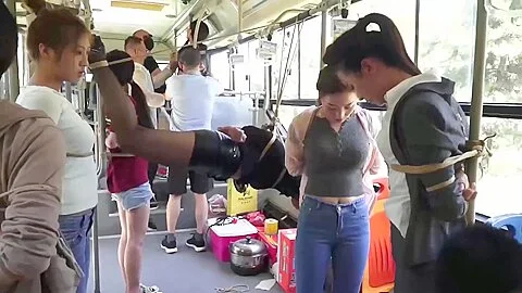 Bondage On A Bus?!