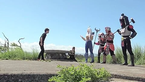 Japanese Superheroine Bound And Gagged