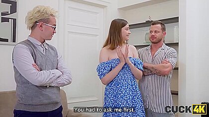 Tonis Husband Watching Video