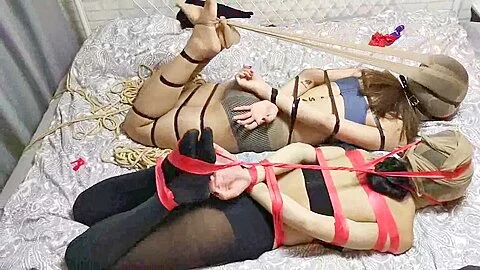 Asian Girl Hooded And Tape