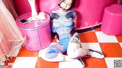 Space Girl In Bondage