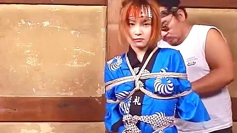 Jap Girl Bound Over Multiple Outfits