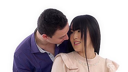 teen 18+ Japanese cutie Ria May rims her classmate