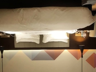 Asian girl in stockings fingered sucking cocks fucked by 3 g