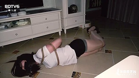 Shine Stocking Bondage