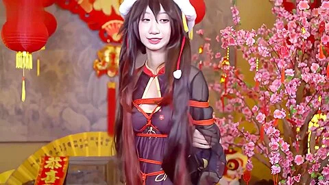 Genshin Cosplay Shibari