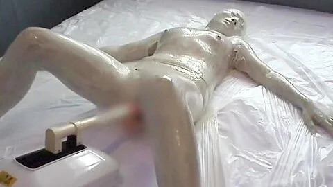 Liquid Latex Bondage