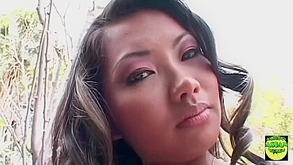 A Naughty Asian Chick In Pink Lingerie Gets Her Anus Pummeled By A Bbc