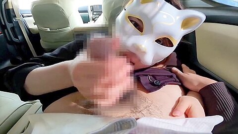 Car Sex With An Adulterer While Shopping With Her Husband