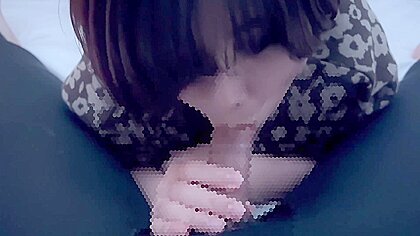 黒髪ショートカット彼女か濃厚フェラて口内て大量射精されてこっくんしちゃう Cum In Mouth Gokkun