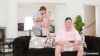 Raunchy Blondie Breathtaking Adult Movie